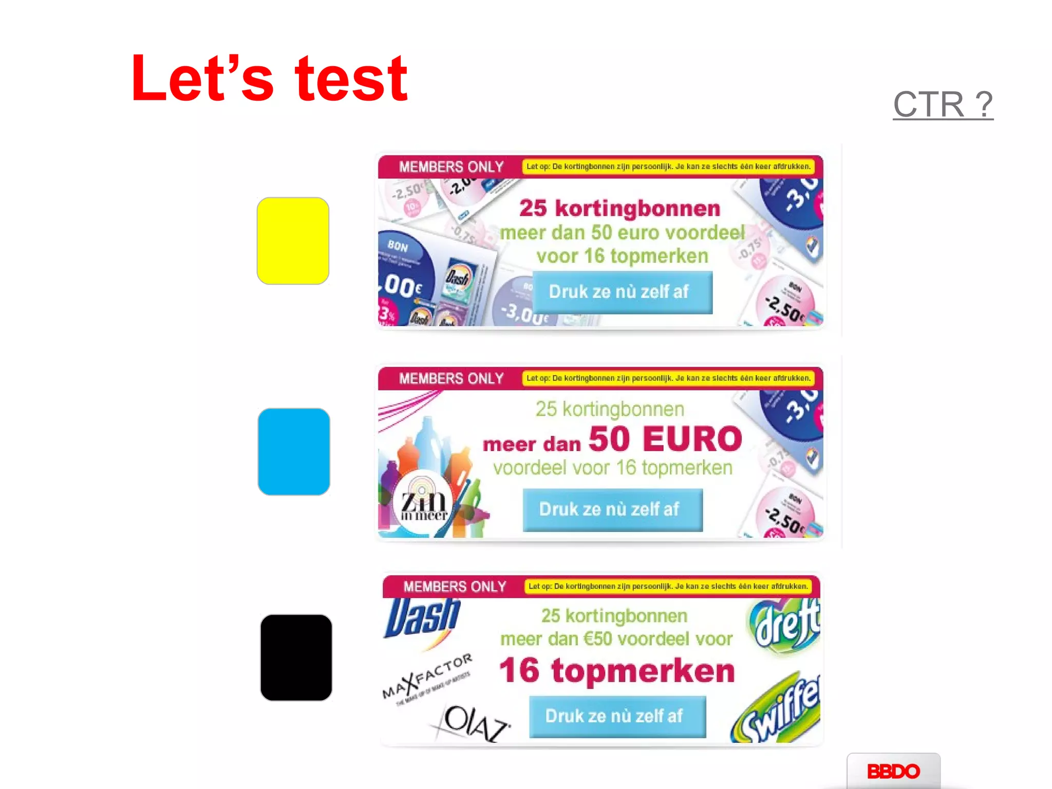 Magazine Folder 
1. Magazine content gets attention 
2. Harol is perceived as ‘higher’ quality 
1. Product offering is more clear 
 
