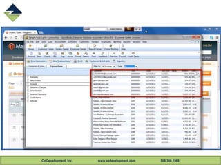 Oz Development, Inc. www.ozdevelopment.com 508.366.1969
 