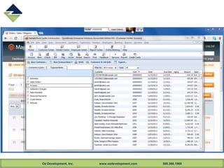 Oz Development, Inc. www.ozdevelopment.com 508.366.1969
 