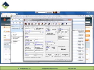 Oz Development, Inc. www.ozdevelopment.com 508.366.1969
 