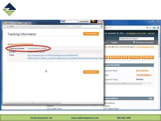 Oz Development, Inc. www.ozdevelopment.com 508.366.1969
 
