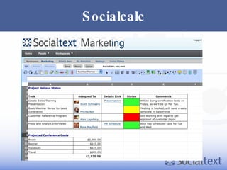 Socialcalc 