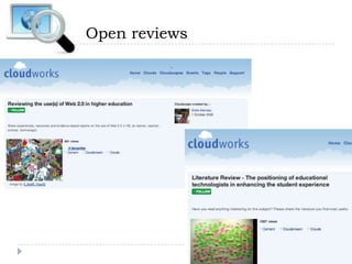 Open reviews