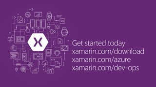Get started today
xamarin.com/download
xamarin.com/azure
xamarin.com/dev-ops
 