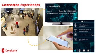 Connected experiences Leaderboard
Jonesy 6 quests 10 Artefacts
Marks Family 5 quests 8 Artefacts
Profile Diary Locker
Quests
Home
Fight for freedom in
the colonies
Discover new species of
underwater sea life
Run with the bulls!
Steal a canon from
the army
20%
 