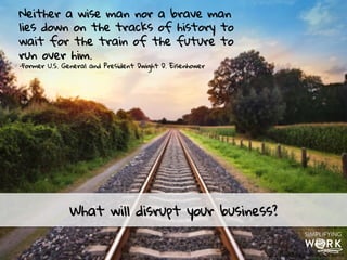 “Looking	
  outside	
  your	
  own	
  industry	
  for	
  inspira9on	
  is	
  as	
  useful	
  as	
  it’s	
  ever	
  been,	
  but	
  you	
  need	
  
people	
  who	
  can	
  think	
  laterally	
  enough	
  to	
  apply	
  an	
  unfamiliar	
  idea	
  to	
  their	
  own	
  situa9on.”	
  
The Importance of Fresh Perspectives:
The Art of Listening
GeJng	
  pa9ents	
  from	
  surgery	
  to	
  ICU	
  in	
  Great	
  Ormond	
  Street	
  Hospital	
  Learning	
  from	
  
Formula	
  One	
  Sped	
  Up	
  and	
  Reduced	
  Mistakes	
  by	
  50%	
  
From	
  my	
  connected	
  network	
  Source:	
  www.onlydeadﬁsh.co.uk	
  @neilperkin	
  
 