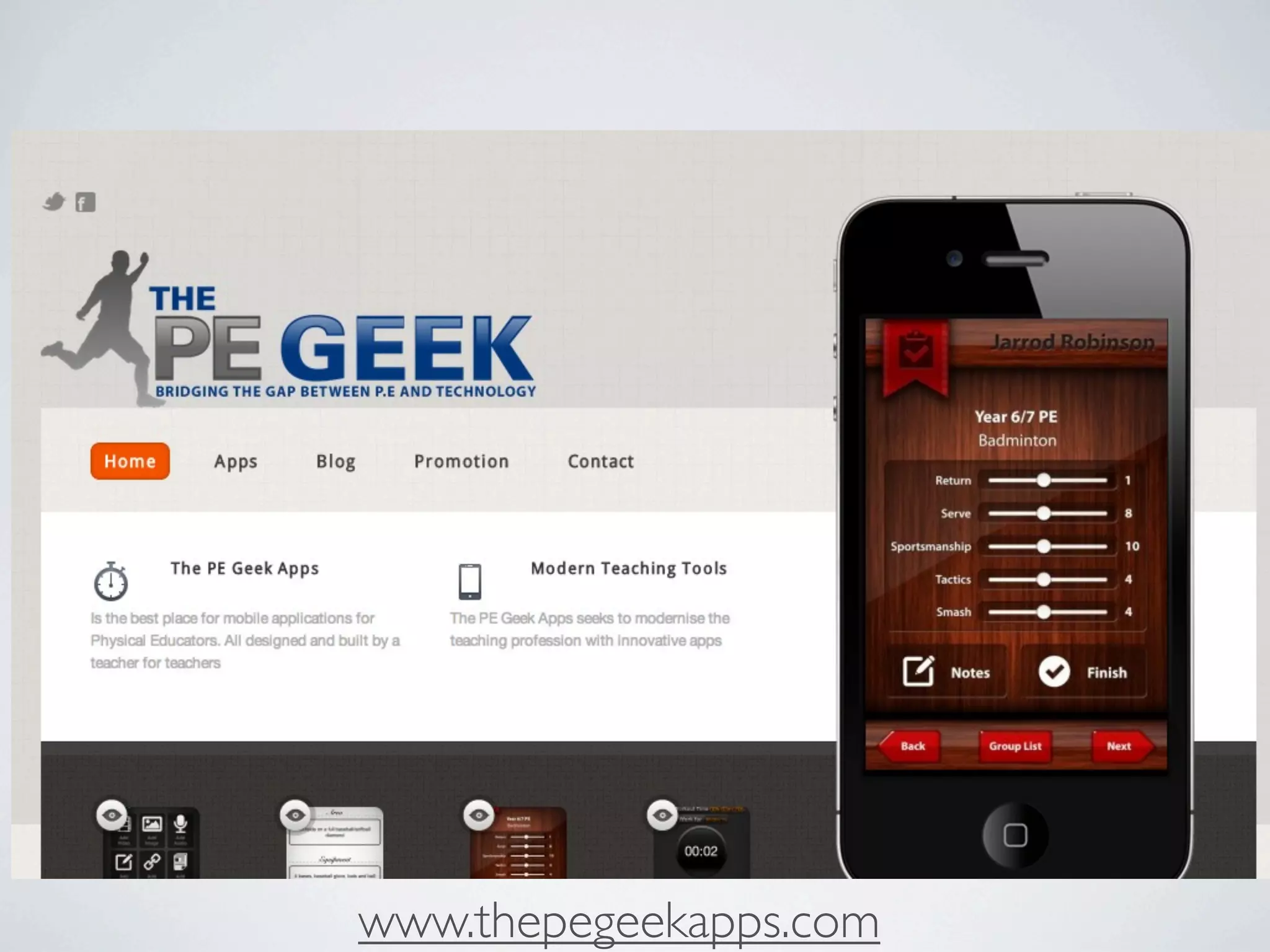www.thepegeekapps.com
 