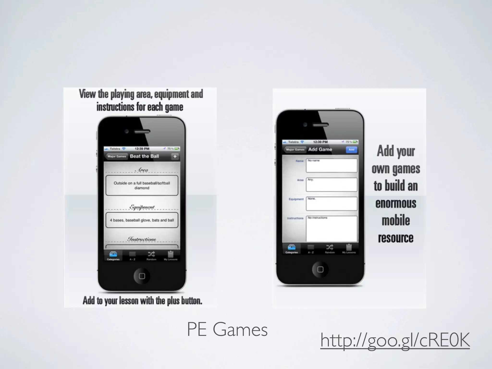 PE Games
           http://goo.gl/cRE0K
 