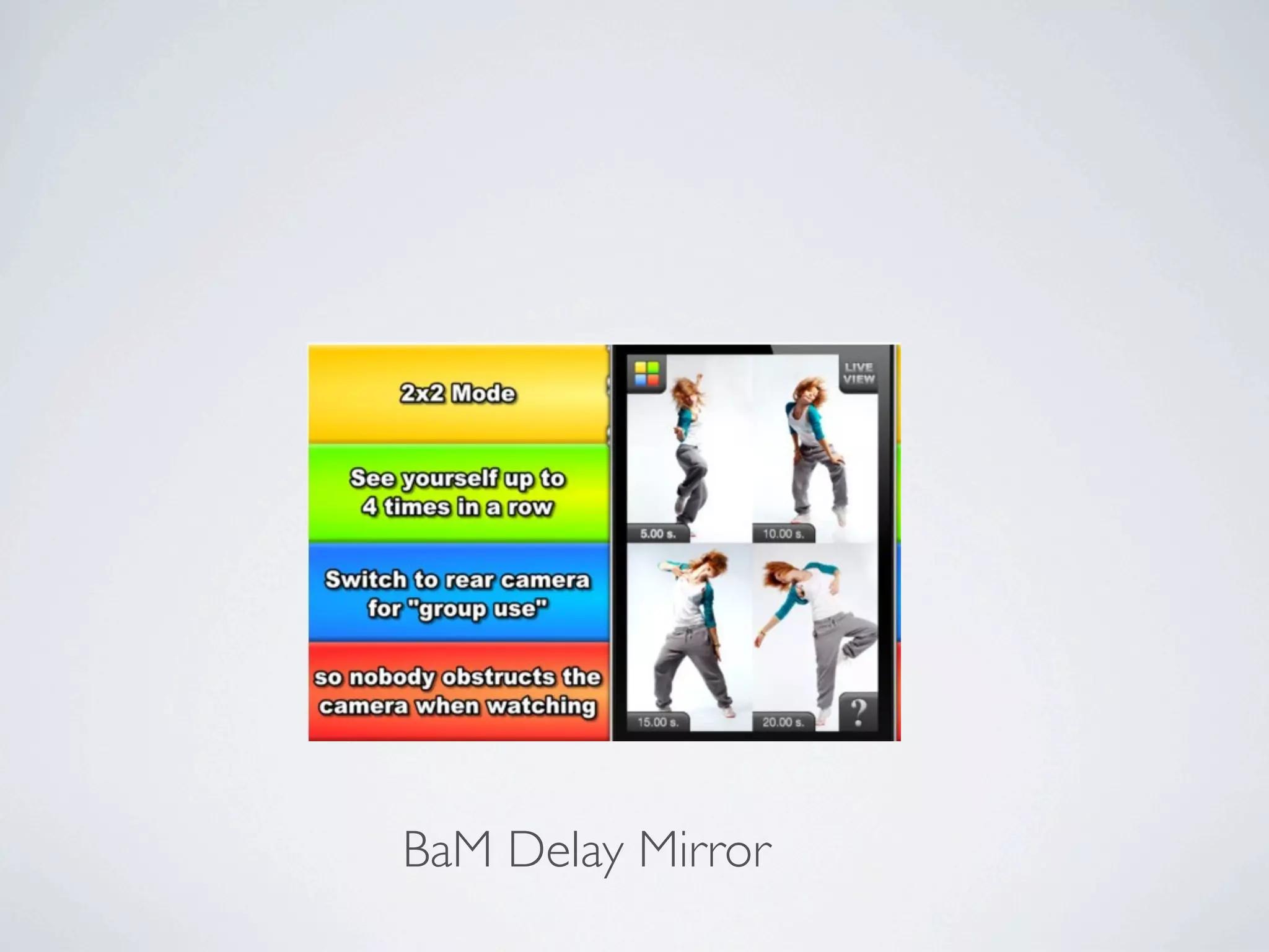 BaM Delay Mirror
 