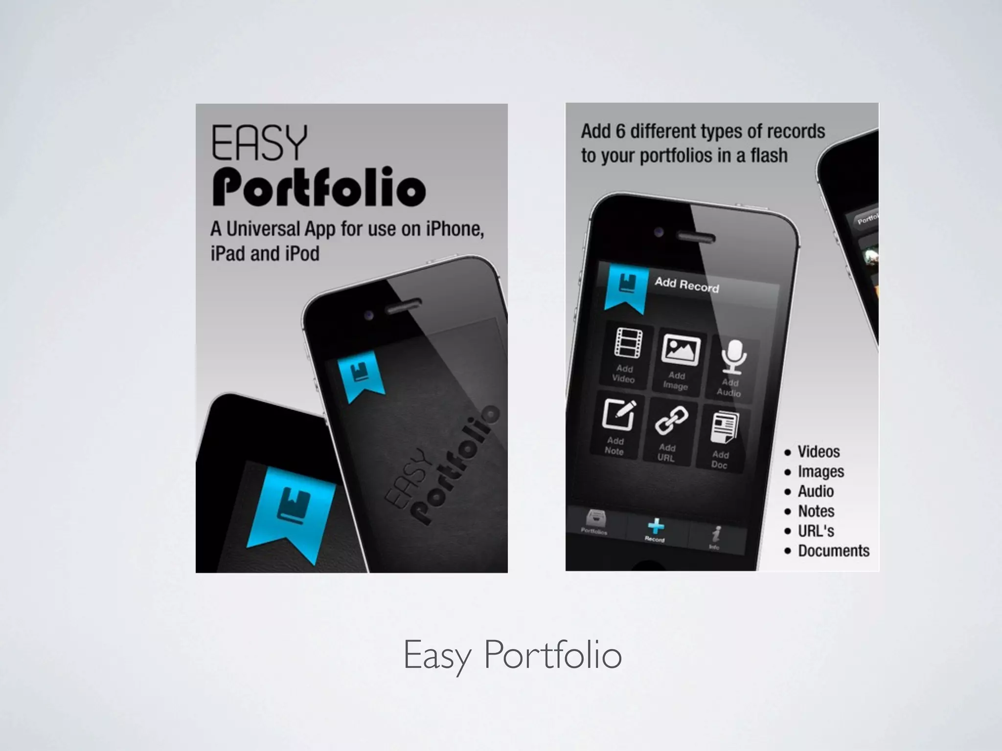 Easy Portfolio
 