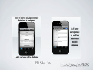 PE Games
           http://goo.gl/cRE0K
 