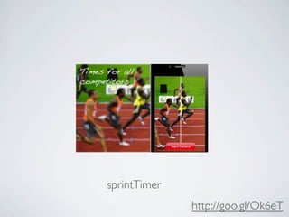 sprintTimer
              http://goo.gl/Ok6eT
 