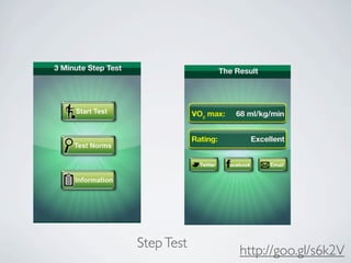 Step Test
            http://goo.gl/s6k2V
 