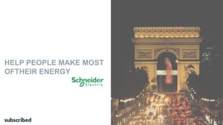 HELP PEOPLE MAKE MOST
OFTHEIR ENERGY
 