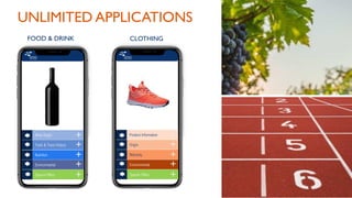 Track & Trace History
Nutrition
Environmental
Wine Origin
Special Offers
UNLIMITED APPLICATIONS
Origin
Warranty
Environmental
Product Information
Special Offers
FOOD & DRINK CLOTHING
 