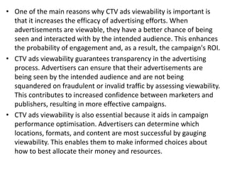 Connected TV advertising | PPTX