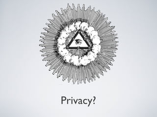 Privacy?
 