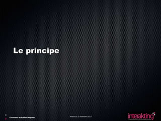 Le principe




                                Version du 23 novembre 2011 7
Connecteur ez Publish/Magneto
 