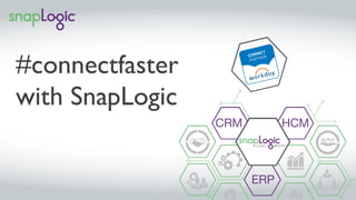 #connectfaster
with SnapLogic
 