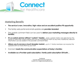 Connect For Healthcare Provider Overview