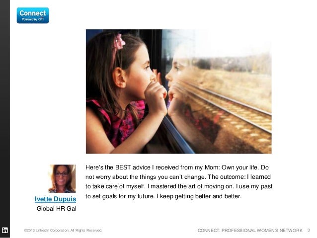 whats the best life advice youve ever received