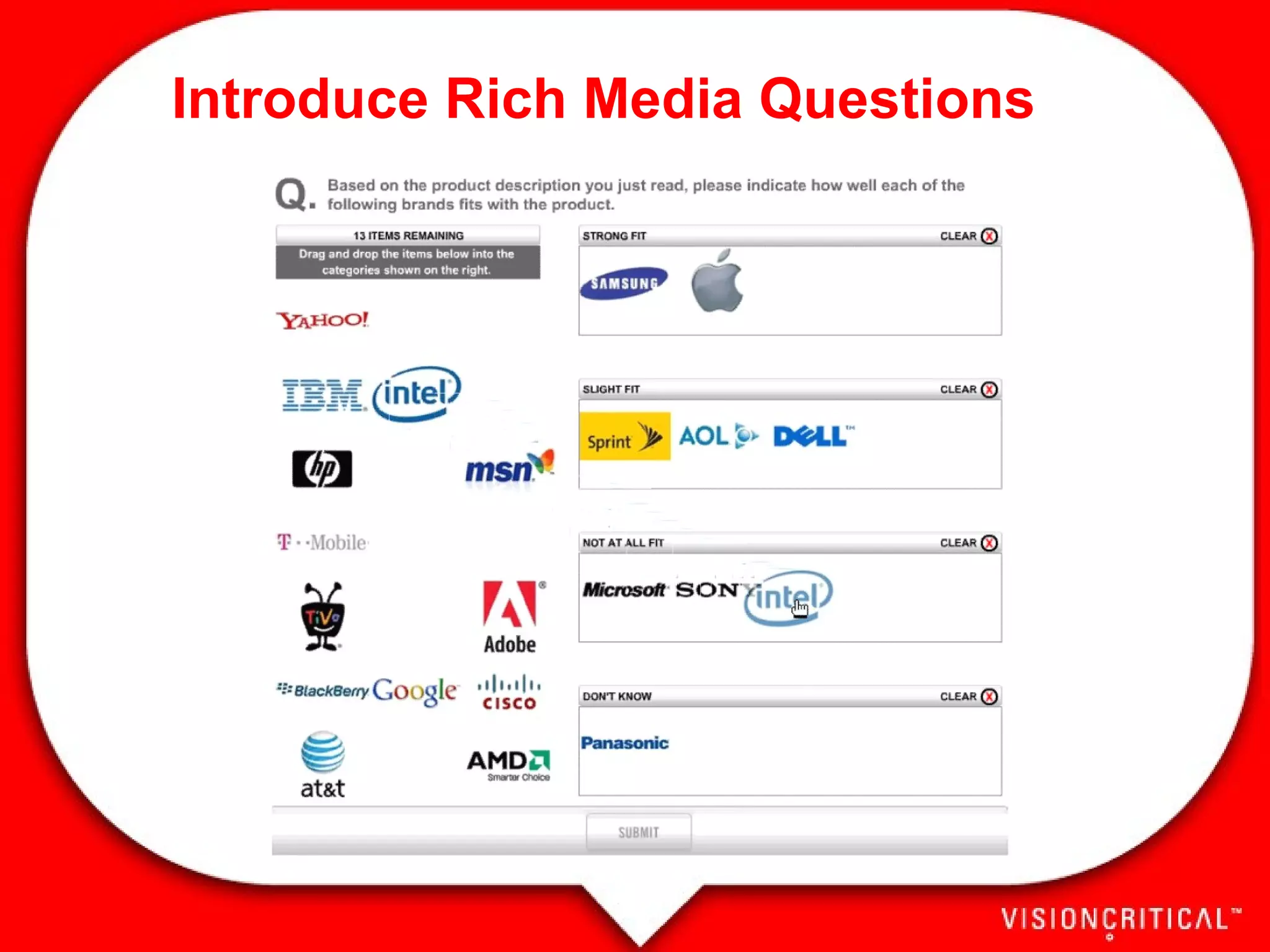 Introduce Rich Media Questions 