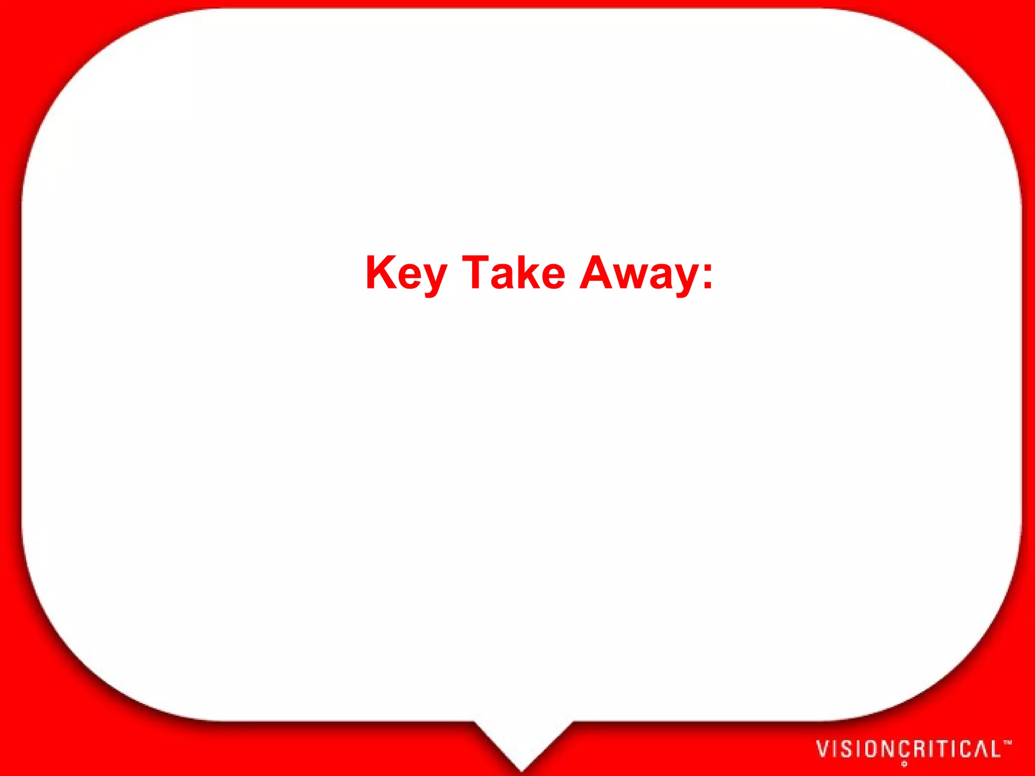 Key Take Away: 