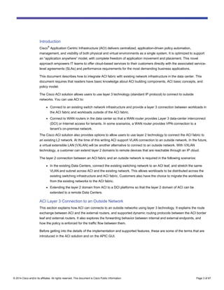 Comprehensive Guide to Connecting Cisco ACI to External Layer 2 and ...