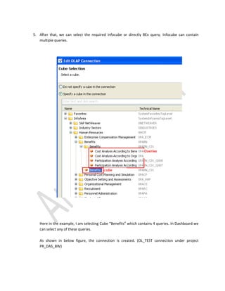 Connecting dashboard to b ex queries | DOCX