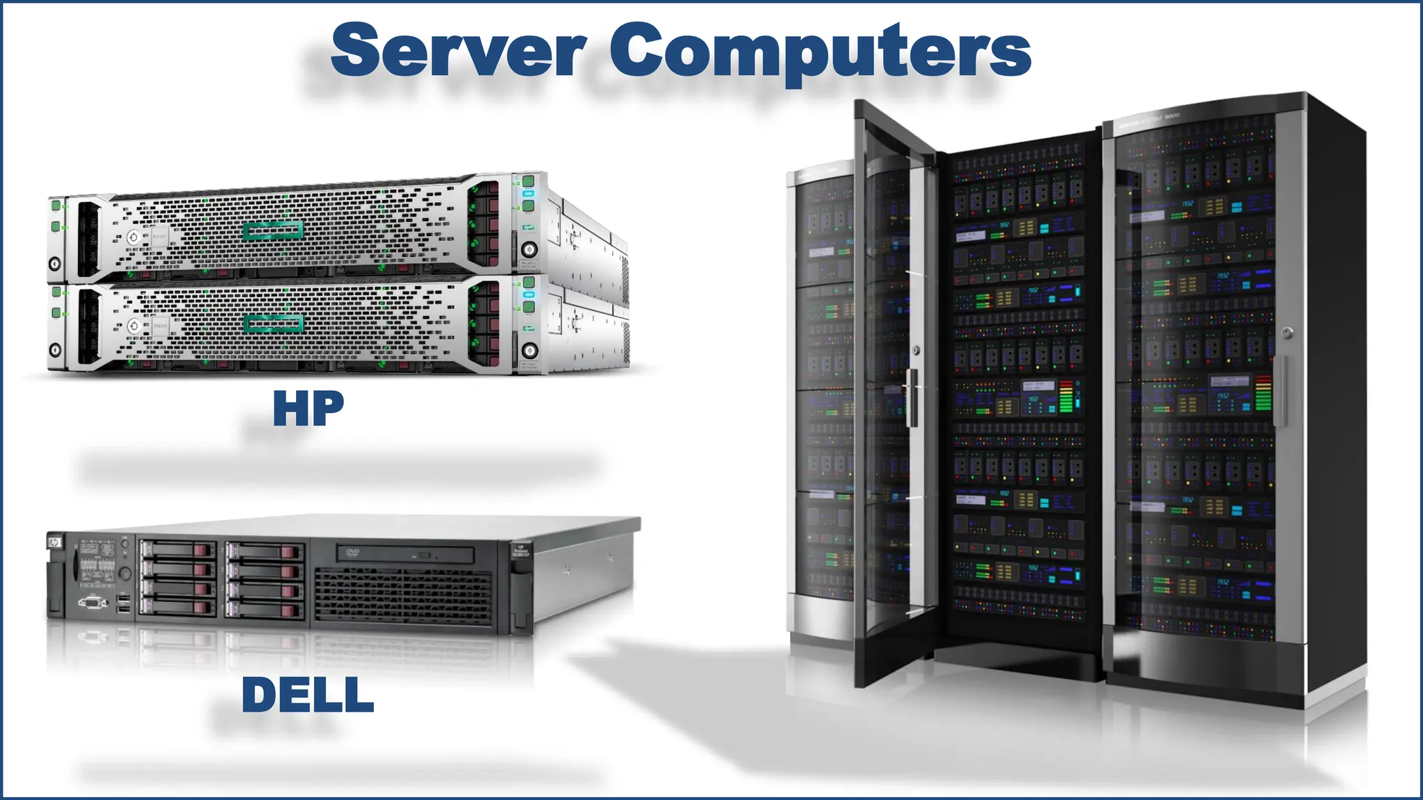 Server Computers
DELL
HP
 