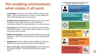 Mel Systems. Examples Connecting MEL Systems to Planning Cycles | PPTX