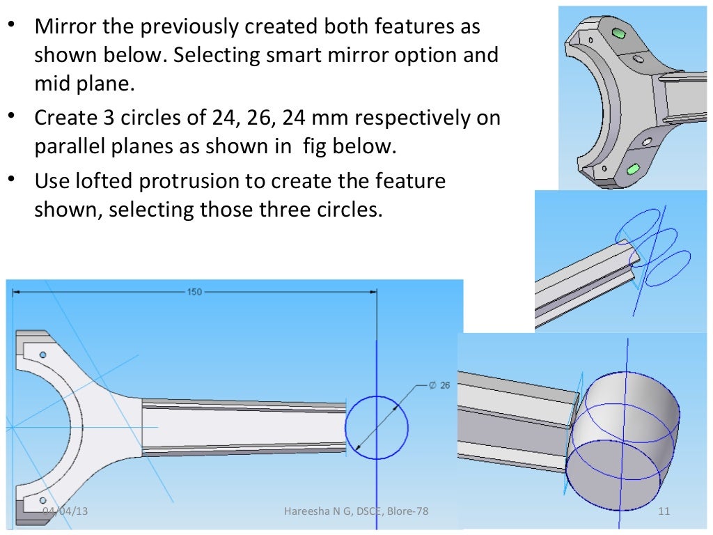 Assembly of IC Engine Connecting rod