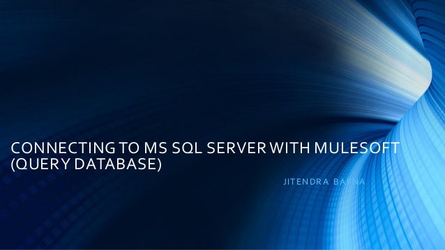 querydatabase