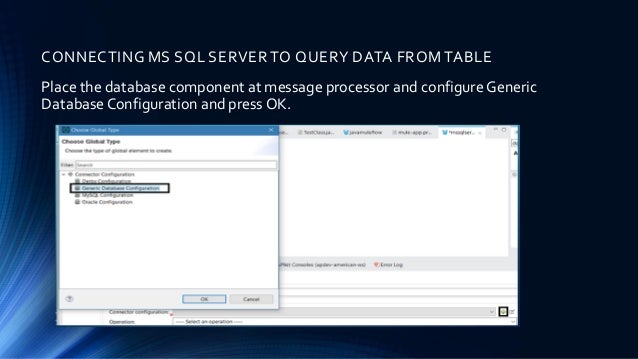 querydatabase
