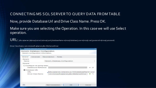 querydatabase