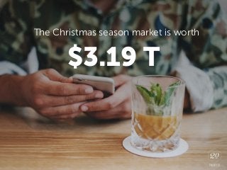 The Christmas season market is worth
$3.19 T
 