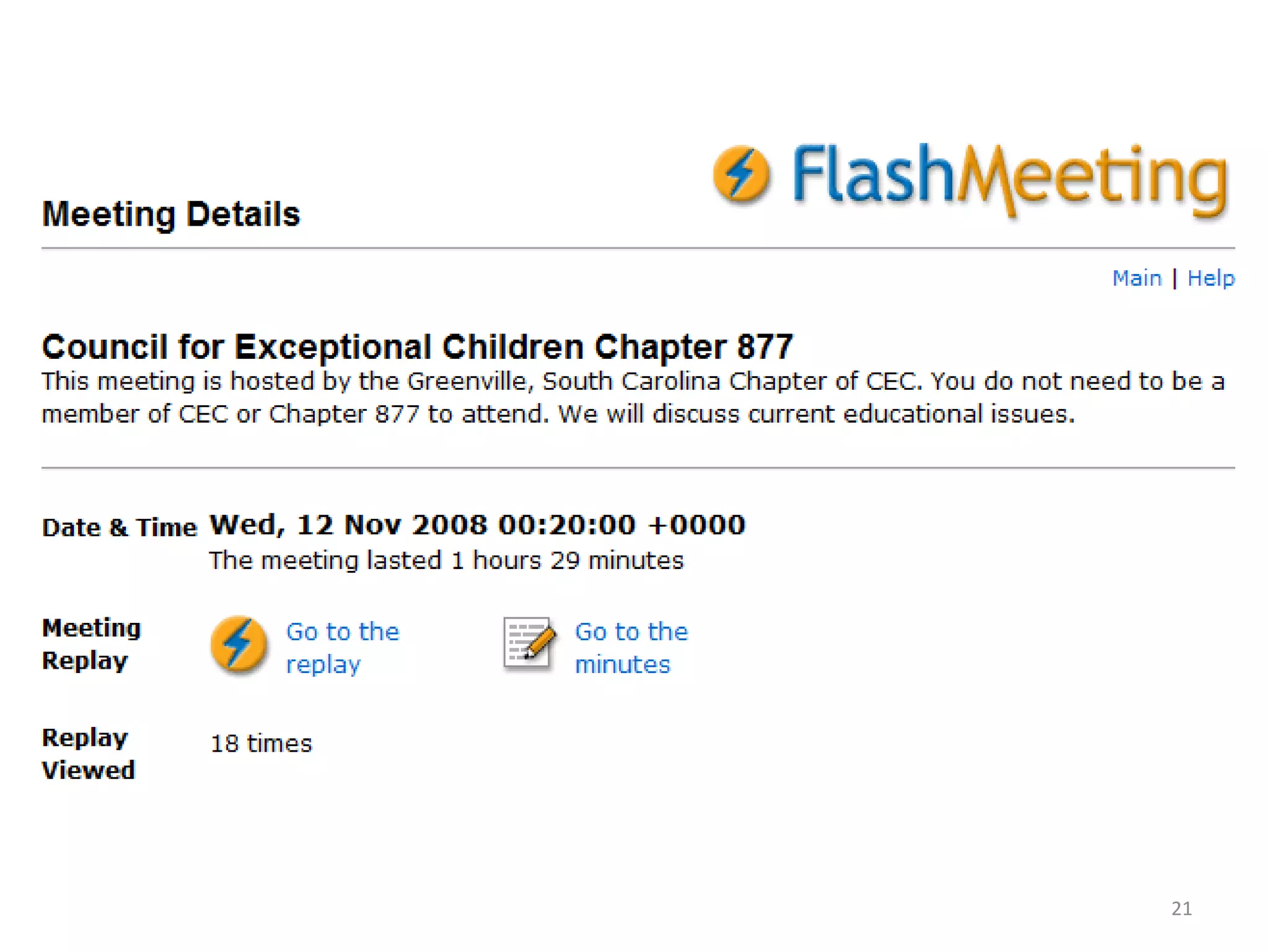 Connecting With Members