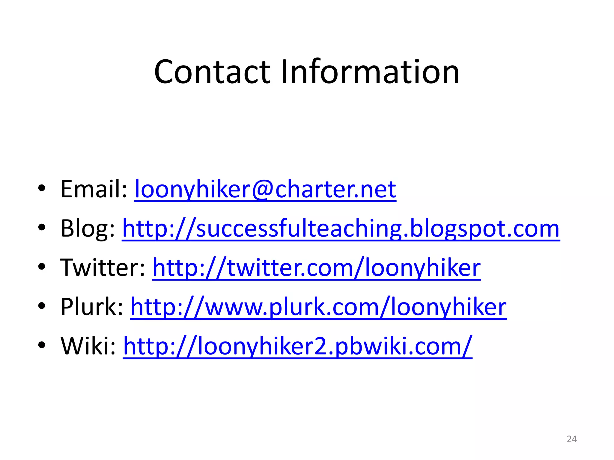 Connecting With Members