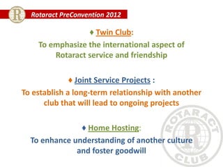 Rotaract 2012: Connecting with Rotaract's Global Network