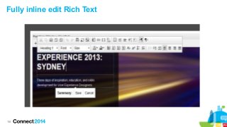 118
Fully inline edit Rich Text
 