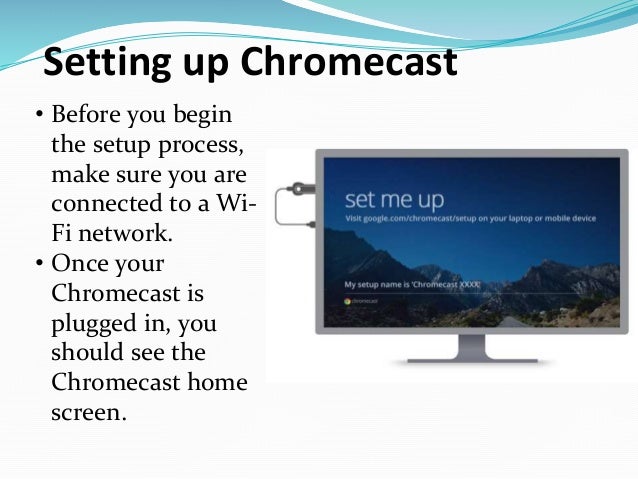 setting up chromecast from pc setting up chromecast from pc