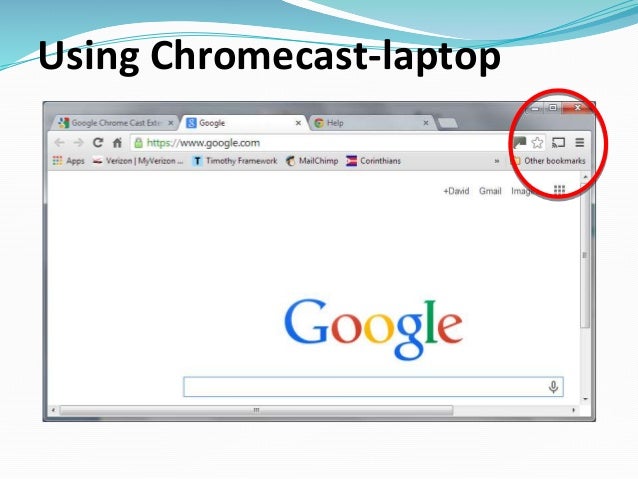 how to connect google chrome cast from pc