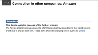 Connection in other companies: Amazon
 