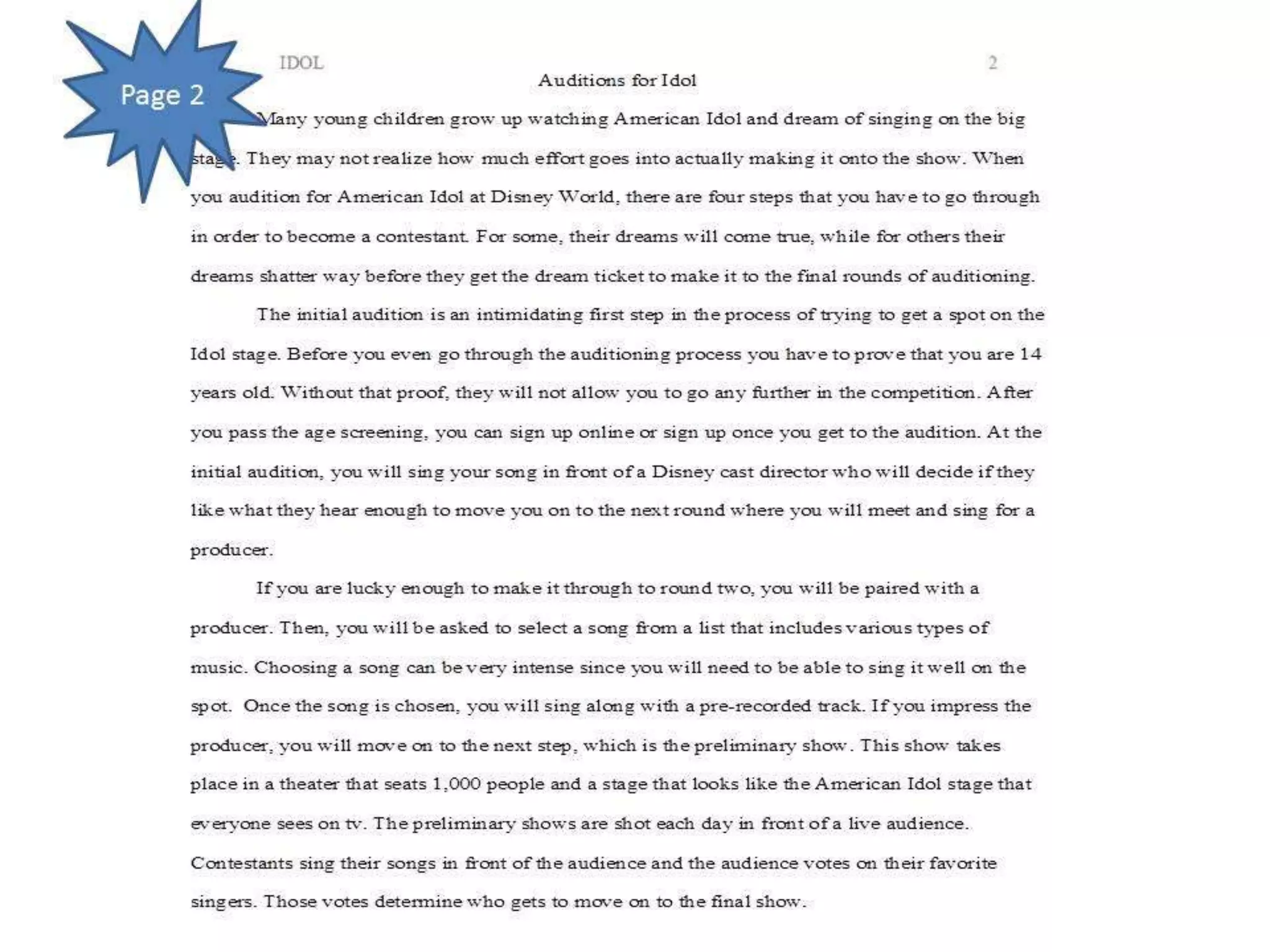 Connection Between Paragraph and Essay