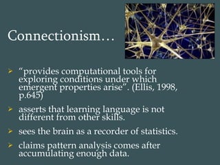 Connectionism pp 3 | PPT