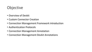 Connection management | PPTX
