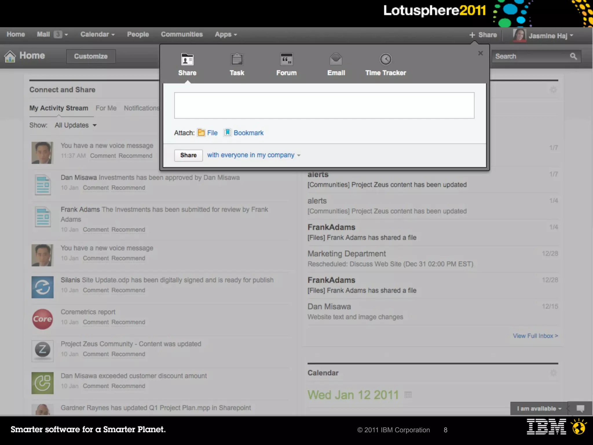 © 2011 IBM Corporation   8
 