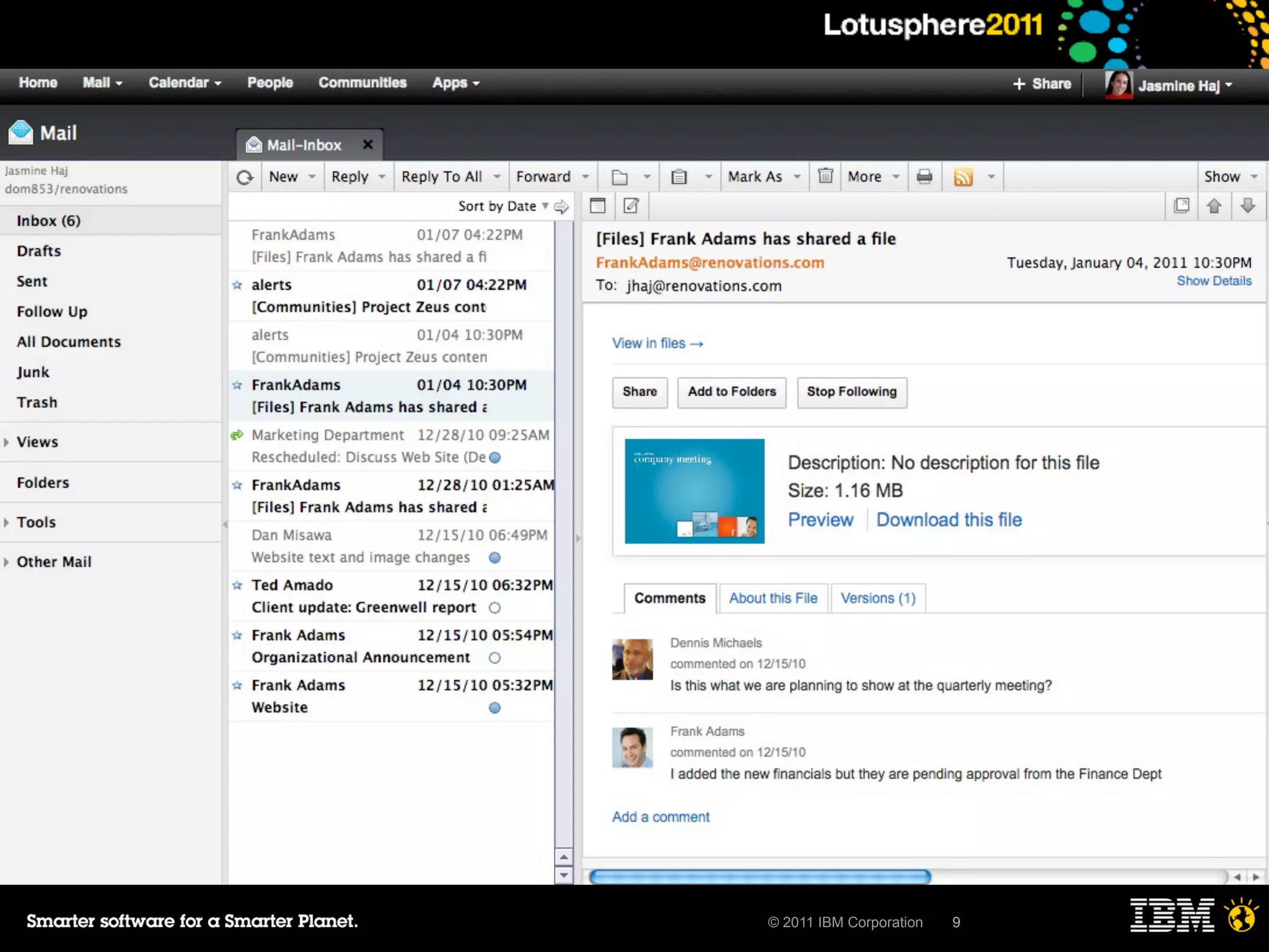 © 2011 IBM Corporation   9
 