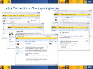 Lotus Connections V1 – a quick glimpse 