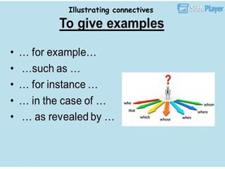 connectives that make writing interesting! | PPTX